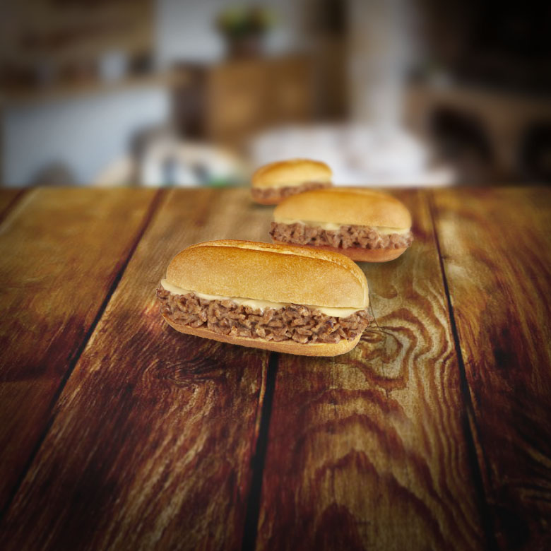 Philly Cheesesteak Mini Sub-Sliders sandwiches